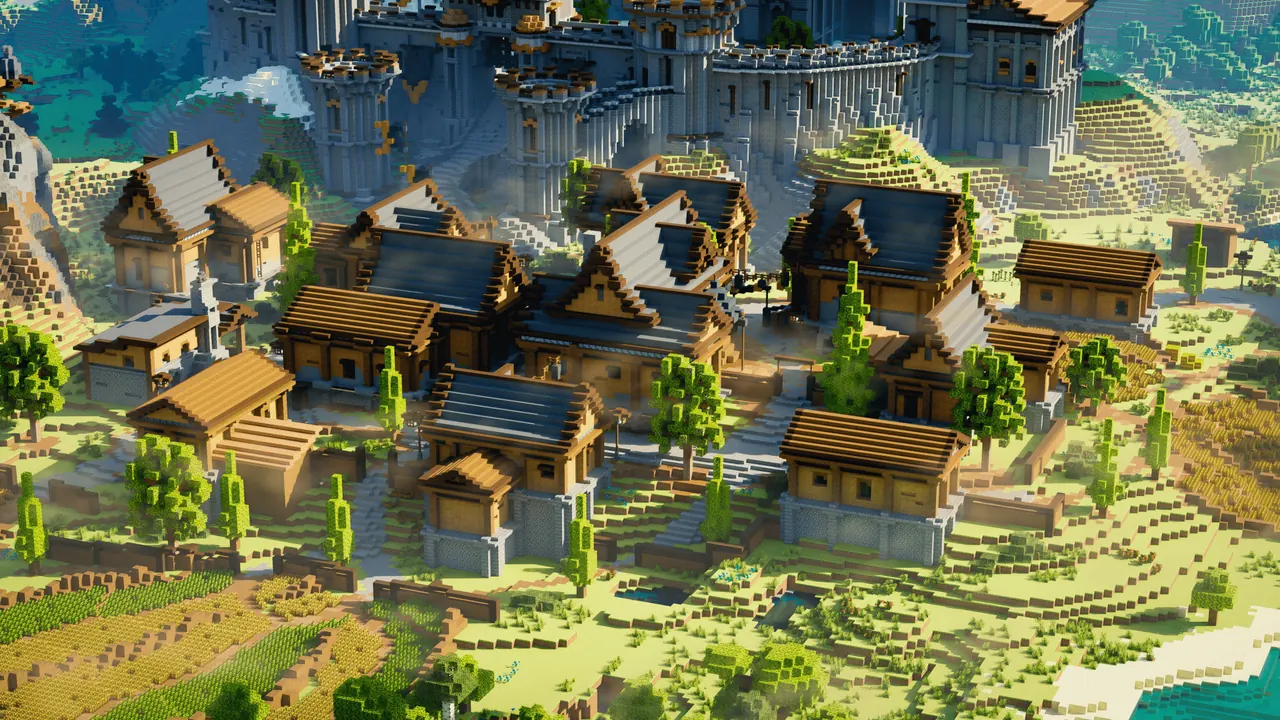 Drago World, render 3