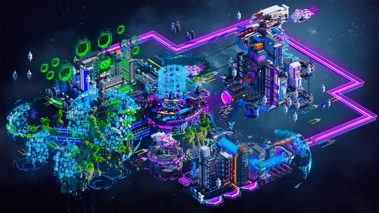 Space Punks, render 2